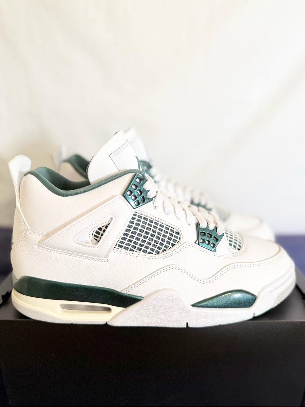 AUTHENTIC Jordan 4 Retro Oxidized Green size 8.5 FQ8138-103 2023 VNDS